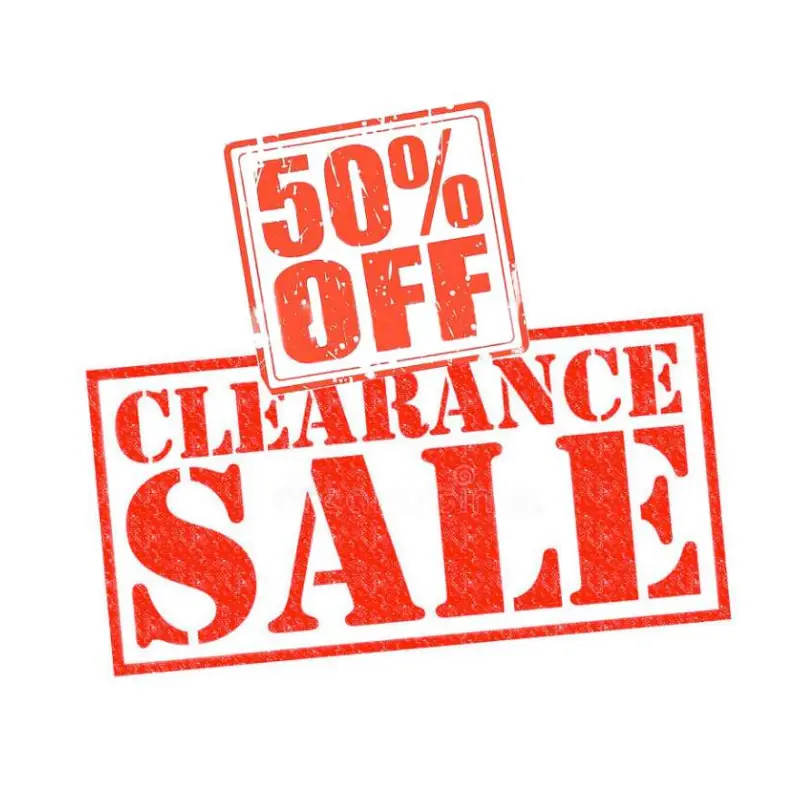 Clearance products