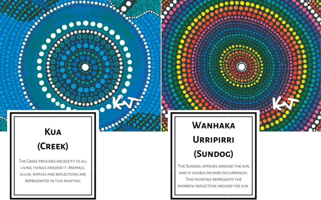 Mirii Dreaming Series 1 Creek & Sundog