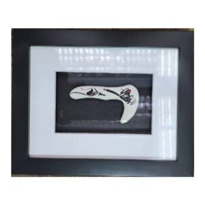 Rock Art 14×16 Framed Hook Boomerang