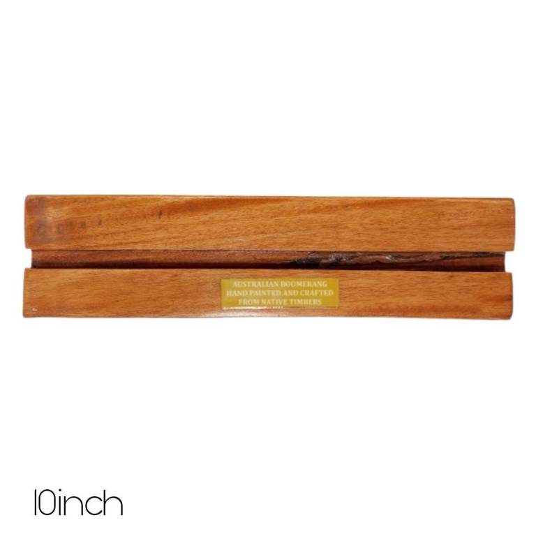 Timber Boomerang Stand 10 Inch or 25cm 2 10 Inch Stand